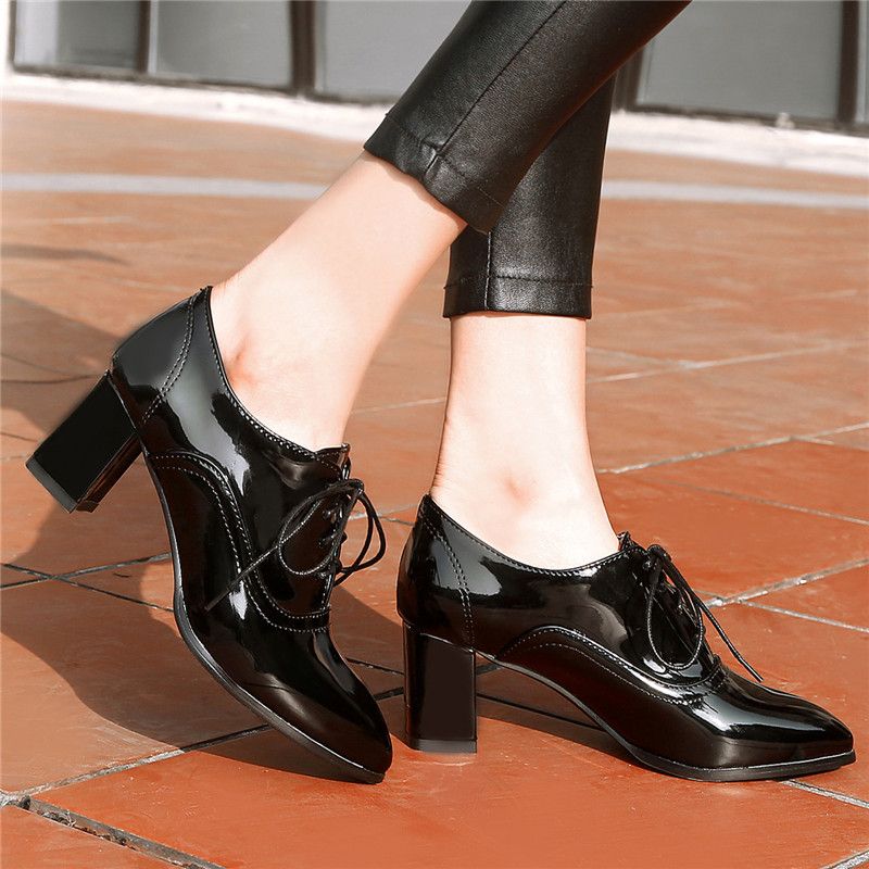 office block heel shoes