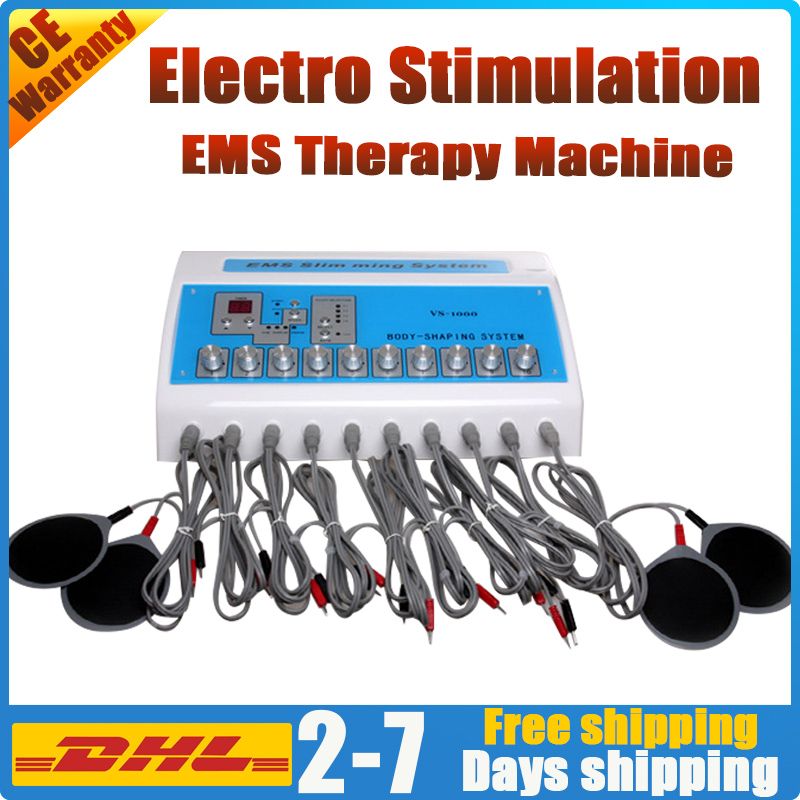 Electro Stimulation Slimming Machines Ems Microcurrent Stimulator