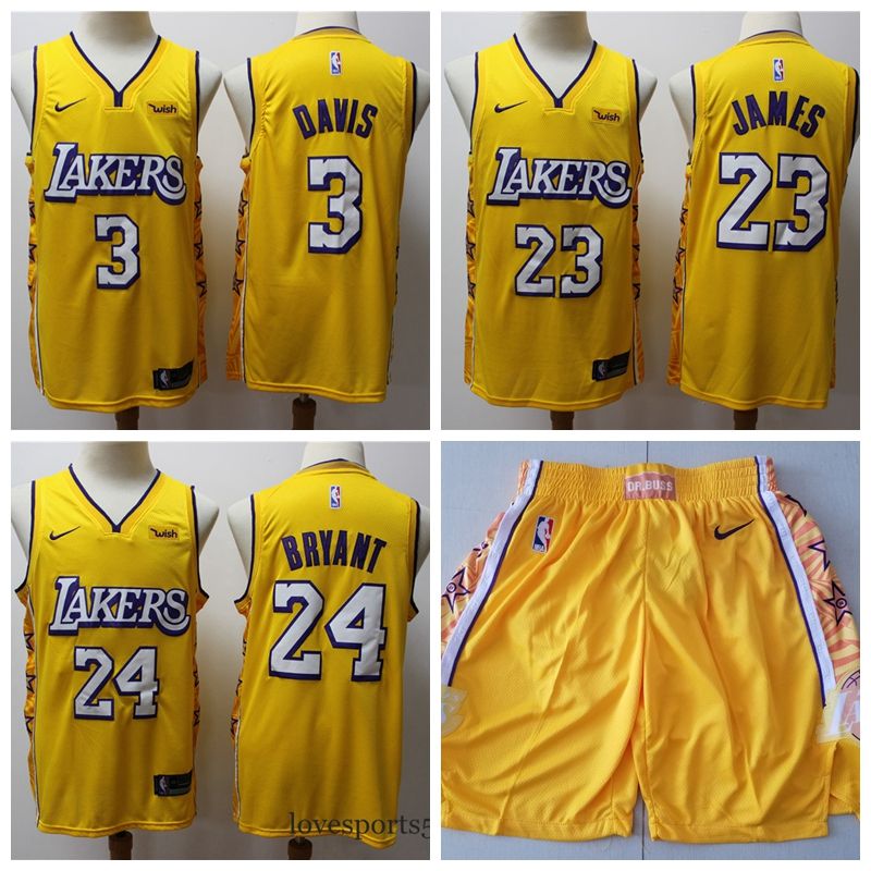 lakers jersey and shorts