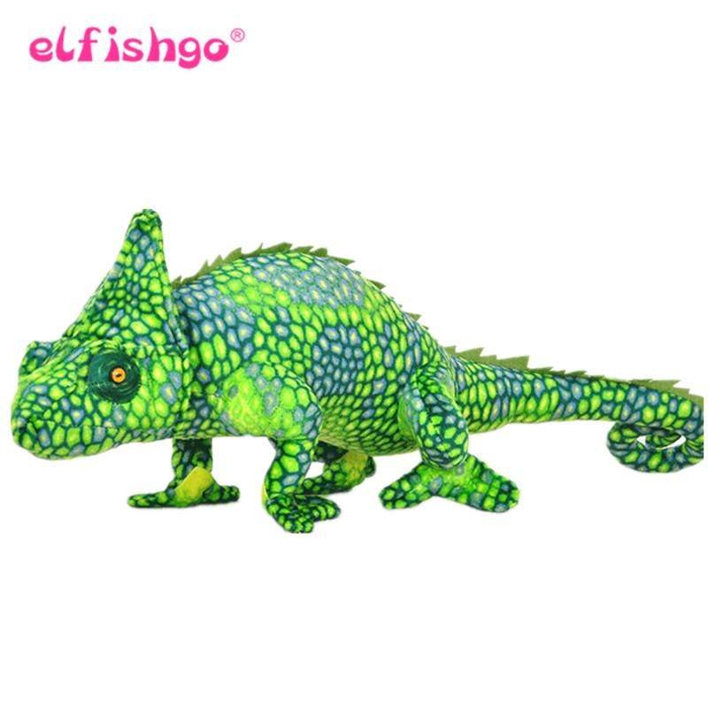 stuffed animal chameleon