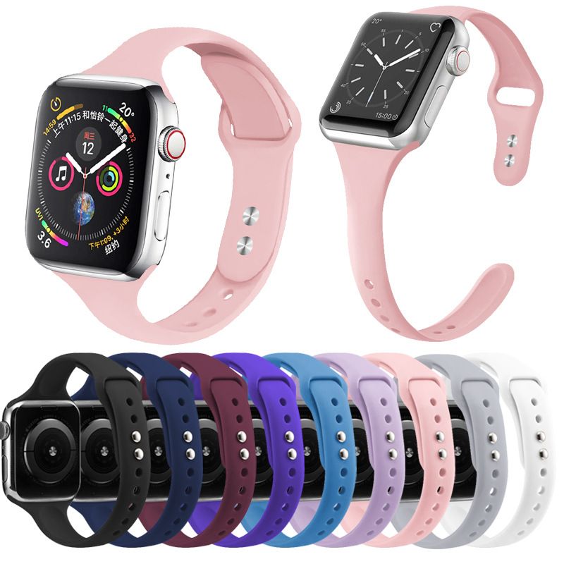 Slim Silicone Strap Thin Narrow 