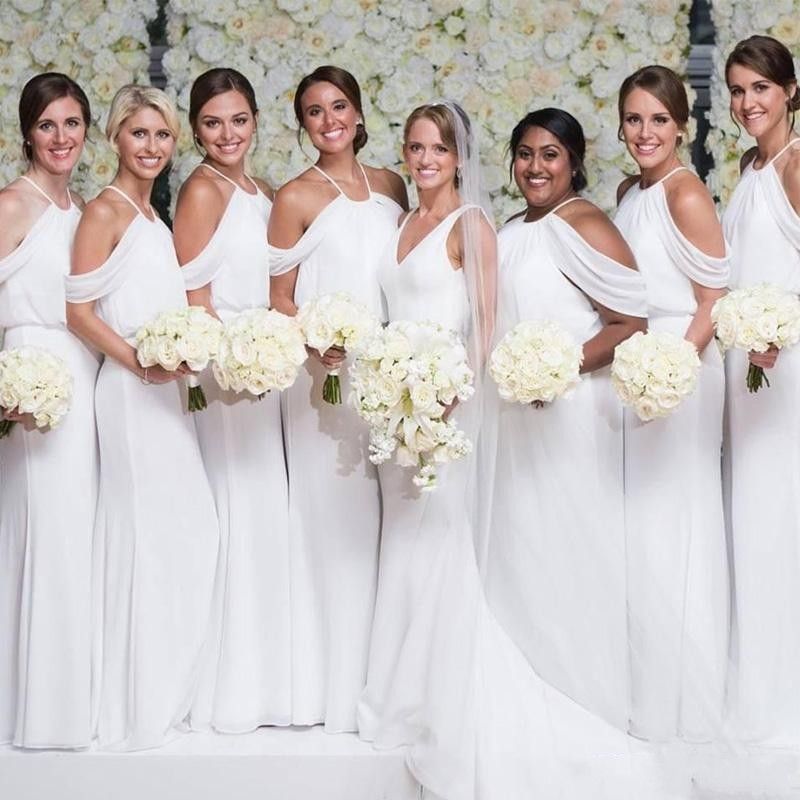 2020 Cheap Country Bridesmaid Dresses Wedding Guest Wear Chiffon