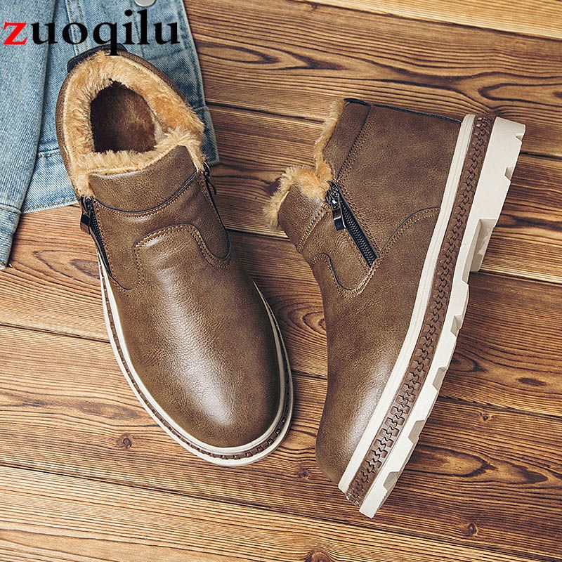 mens waterproof casual boots