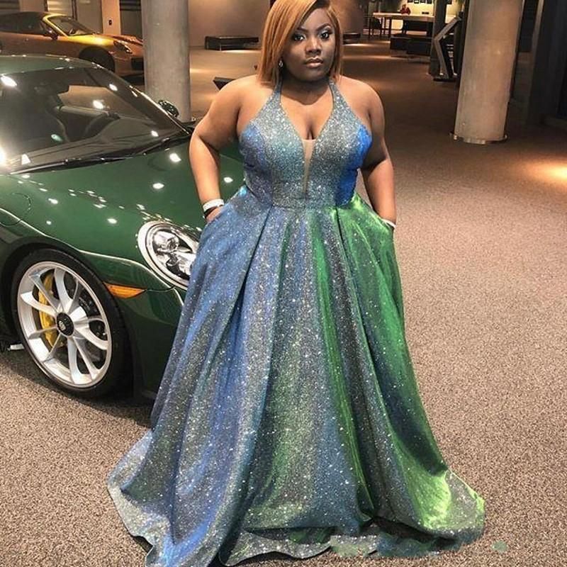 plus size prom dresses with pockets