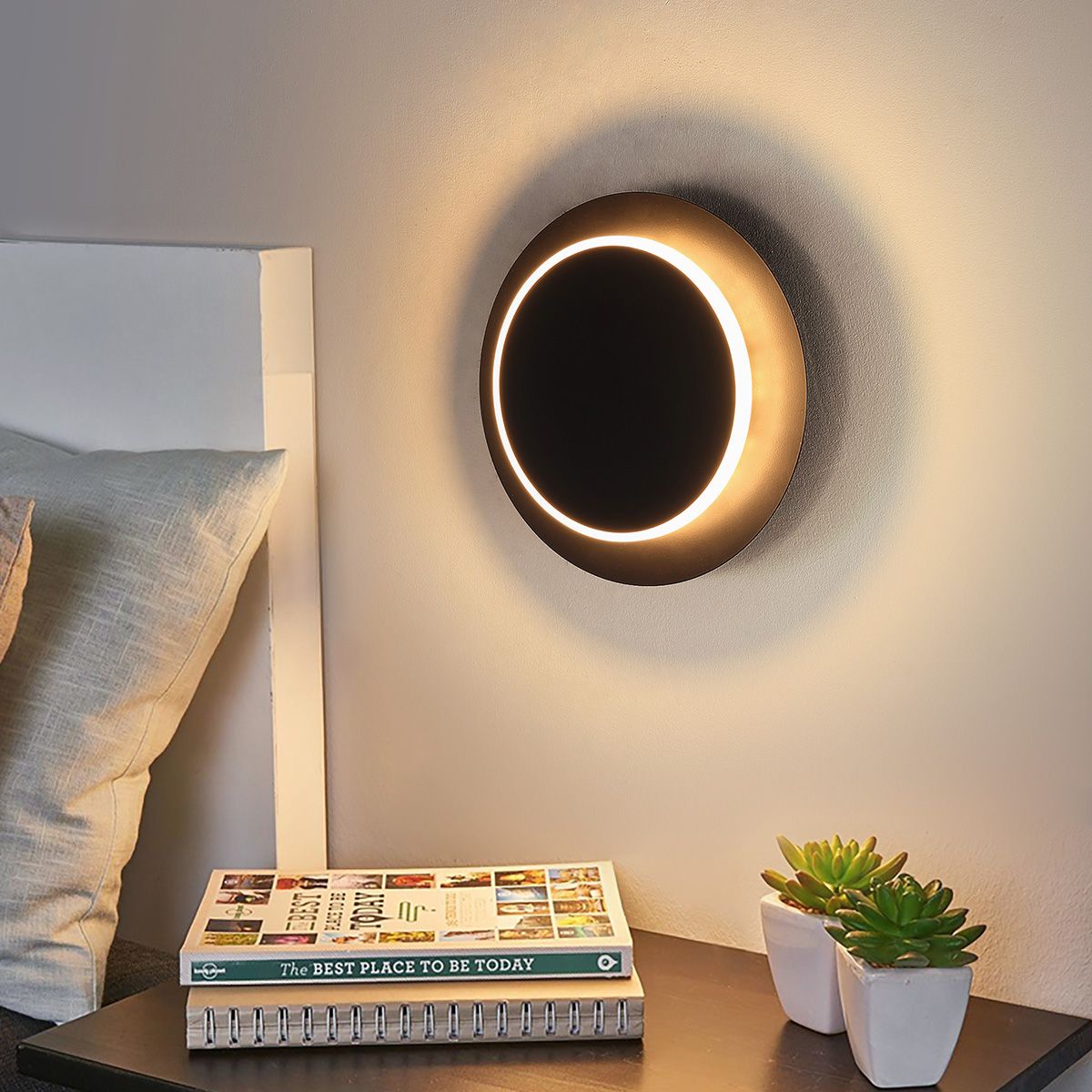 Satin Al Iskandinav Duvar Lambasi Yatak Odasi Yatak Basi Oda