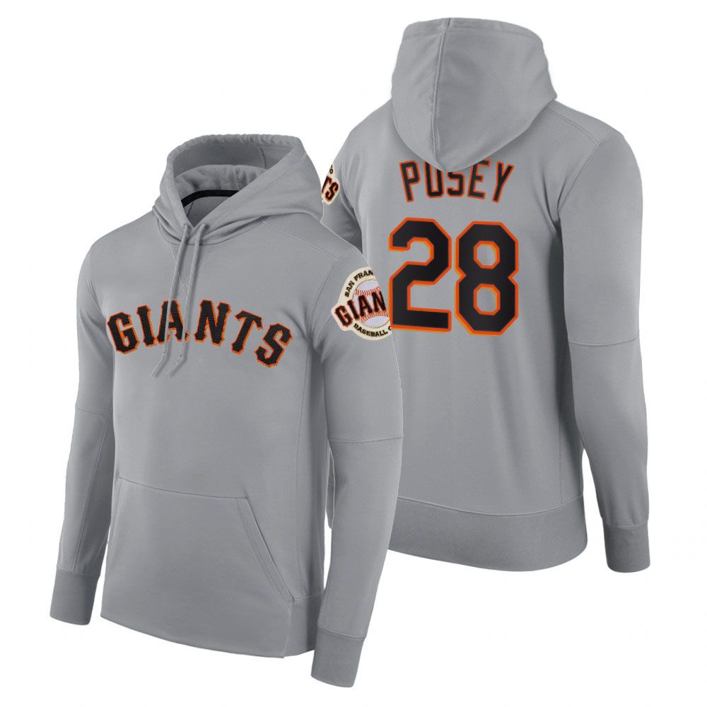 28 Buster Posey Grey