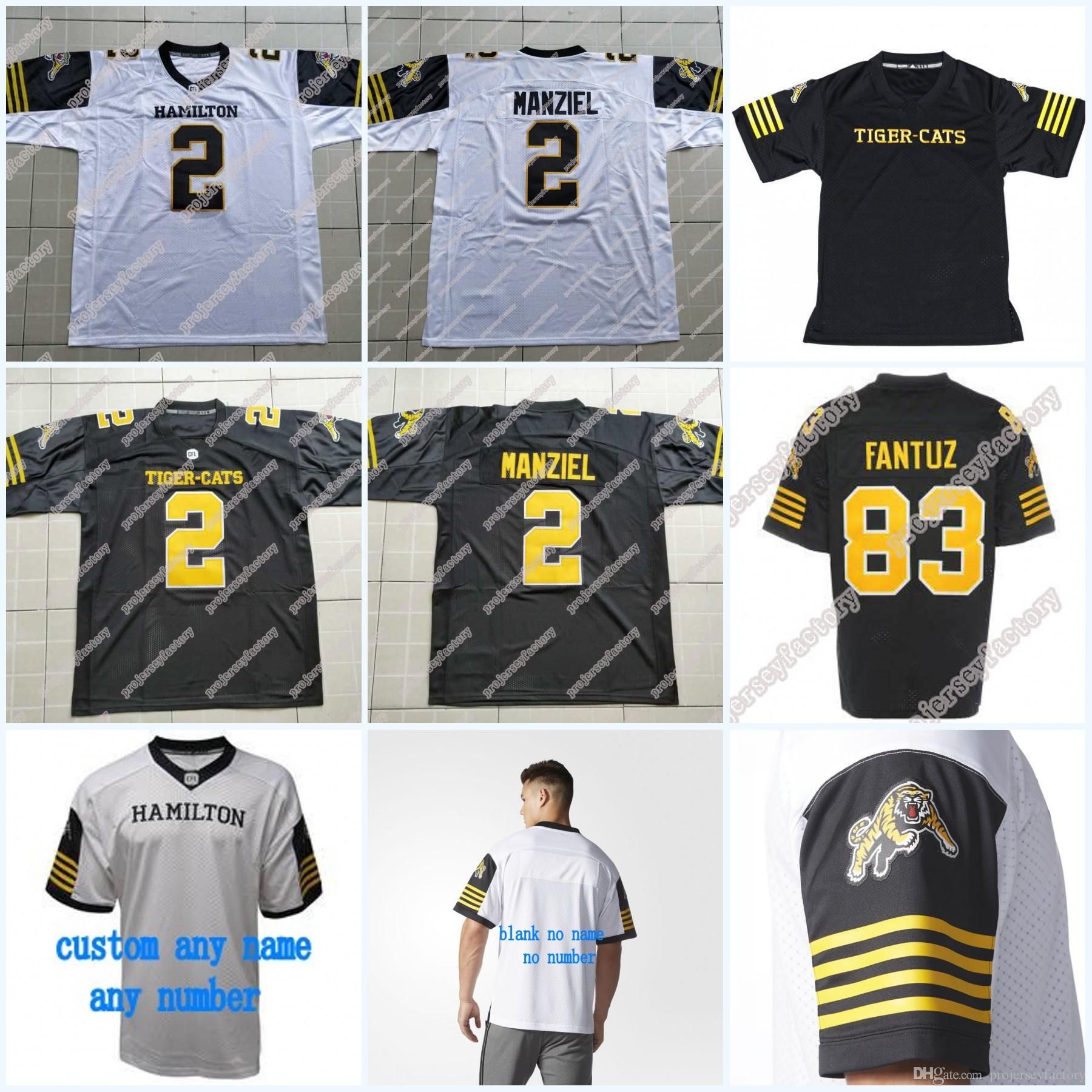 Johnny manziel hamilton tiger cats jersey for sale Clearance