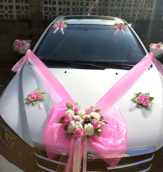 2019 Simple Style Car Heart Shaped Decoration Wedding Wreaths