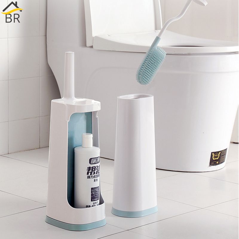 flexible toilet brush