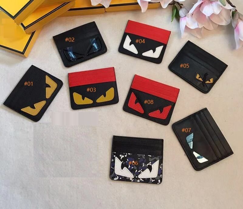Top Quality Mens Designer Card Holder F Style Luxury Designer Classic Famous Men Women Famous