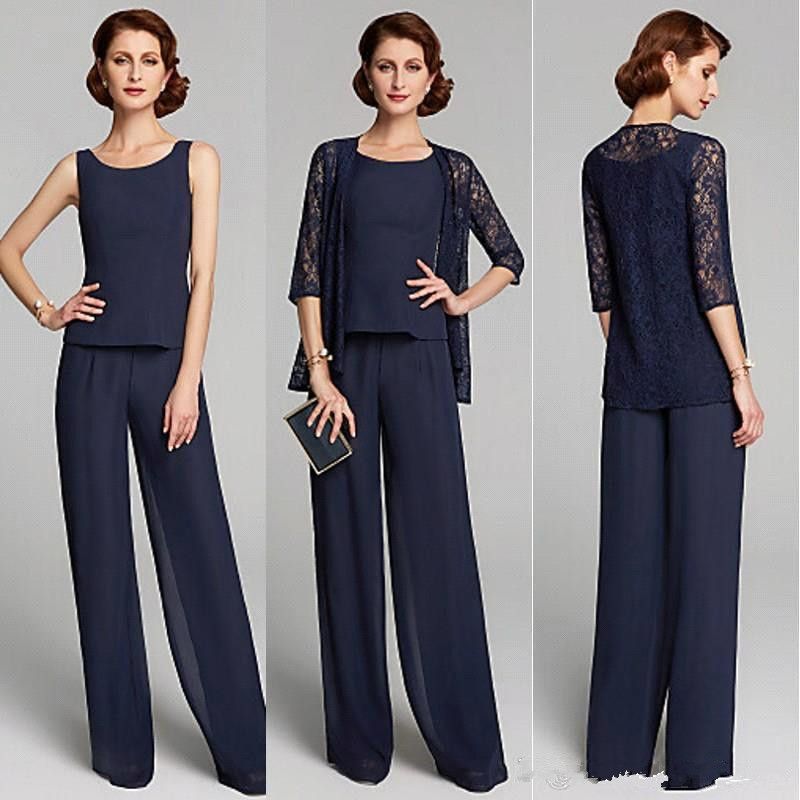 Wedding Guest Mother Of Groom Pant Suit 