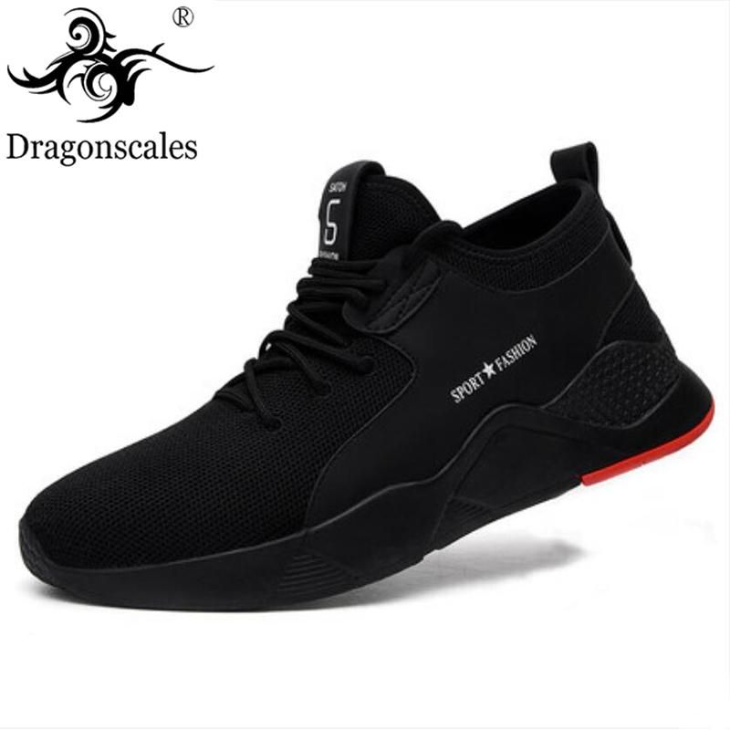 sport fashion shoes steel toe