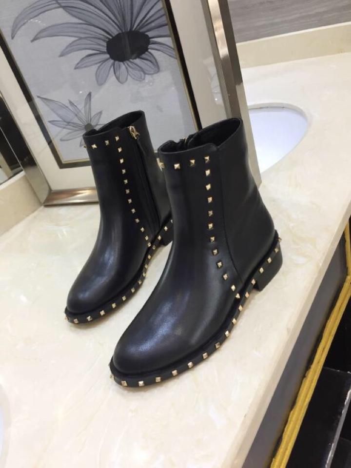 ladies black leather boots uk