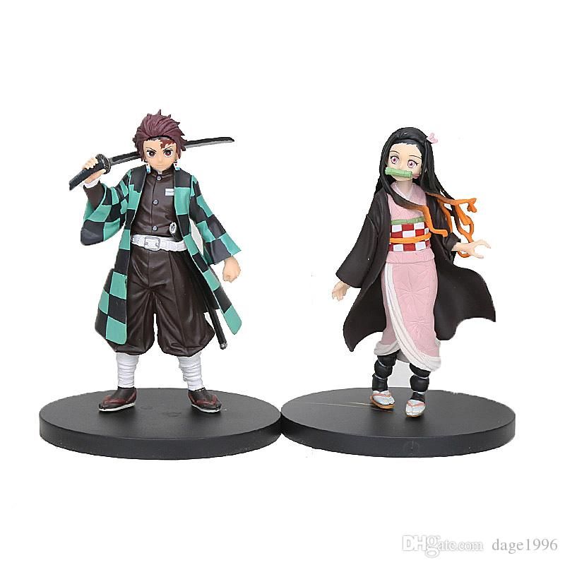 Kimetsu no Yaiba Kamado Tanjirou Action PVC Figure USA Anime Demon Slayer