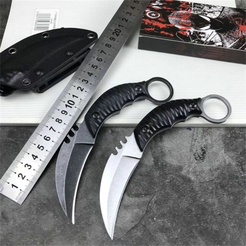 Karambit Knife With Kydex Sheath