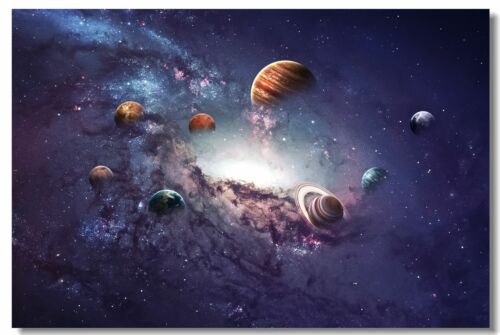 2019 Solar System Sun 9 Planet Mercury Venus Saturn Uranus Neptune Art Silk Print Poster 24x36inch60x90cm From Chuy8988 1093 Dhgatecom