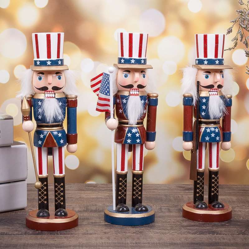 Home Decoration Nutcracker King S 25cm Wooden Nutcracker Doll Vintage Handcraft Puppet Ornaments Christmas Gifts Y200106 Homes Decoration Homes Decorations From Shanye10 10 51 Dhgate Com