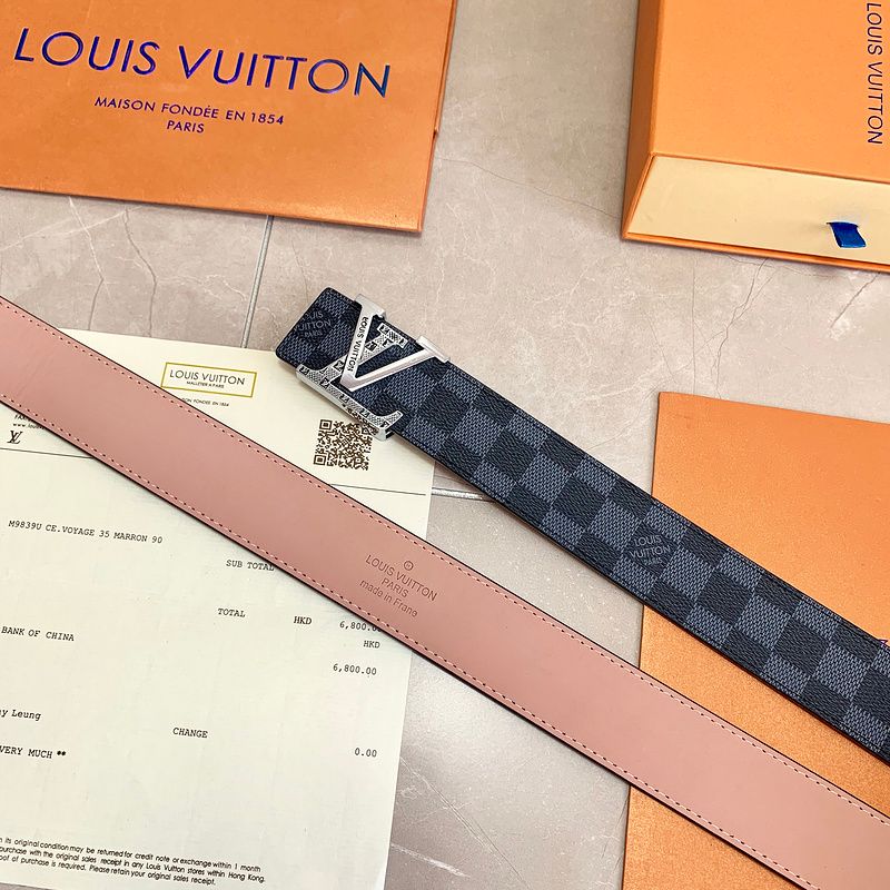 Fake vs Real Louis Vuitton Belt - Damier And Monogram Print - Legit Check  By Ch