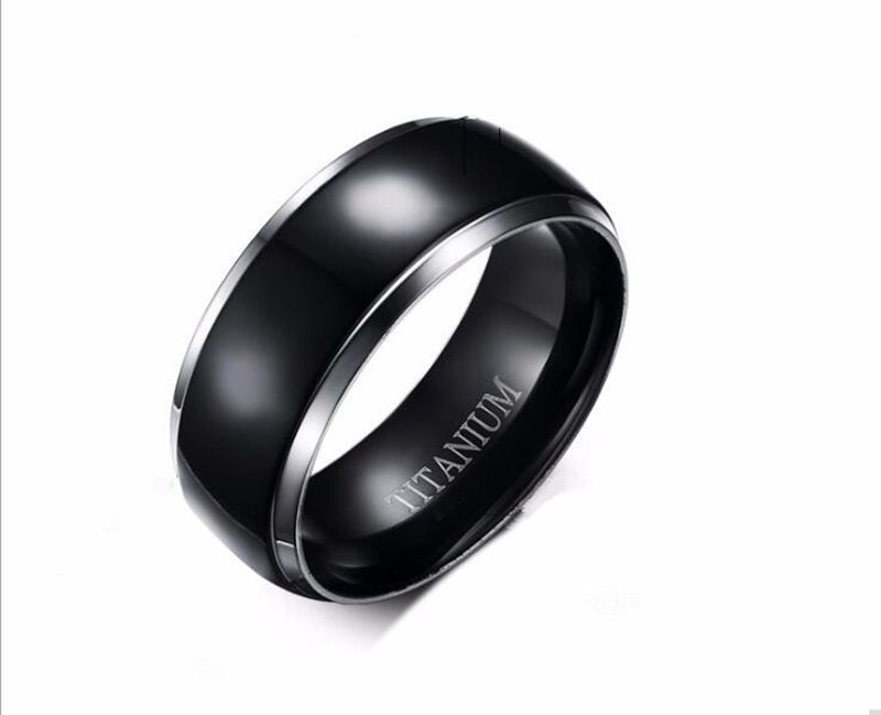 black band ring men