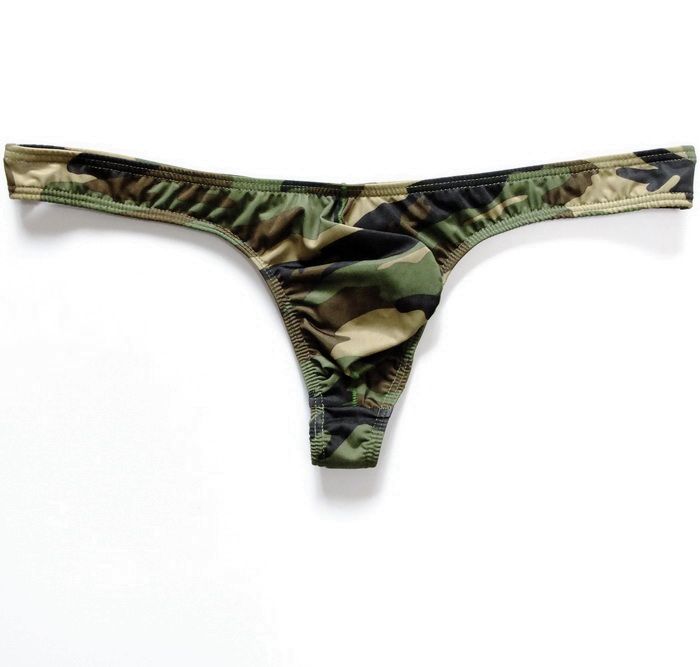 string camouflage homme
