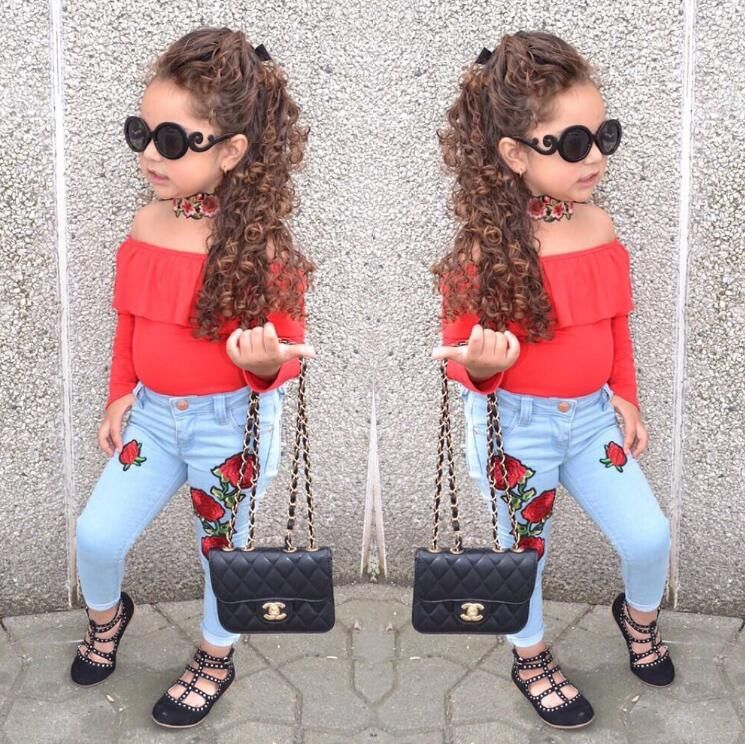 kids in designer clothes