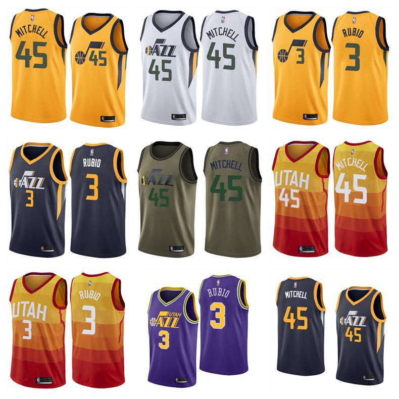 orange donovan mitchell jersey