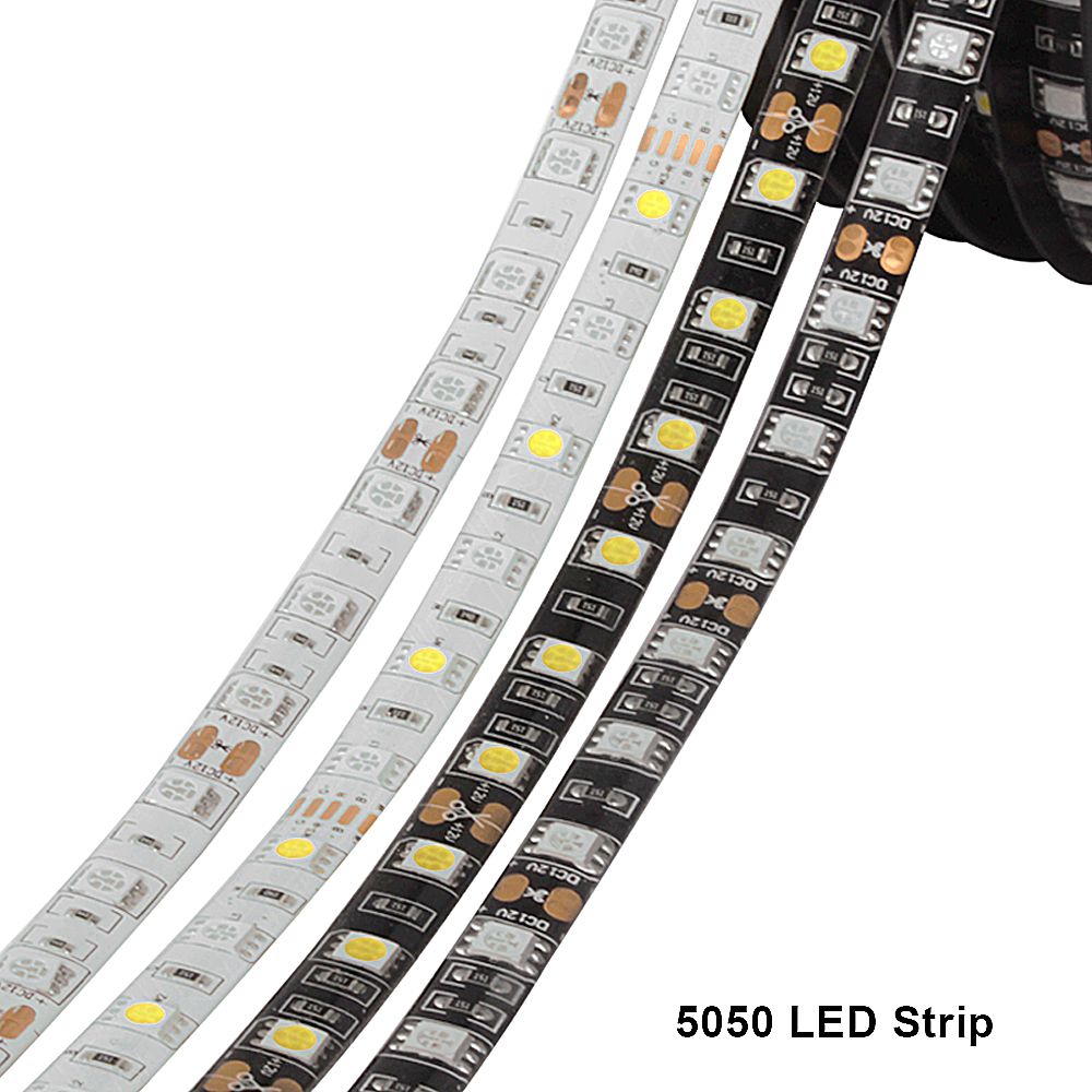 5M 16.4ft 12v SMD RGB 5050 IP68 Waterproof 300 LED Flexible Tape Strip Light