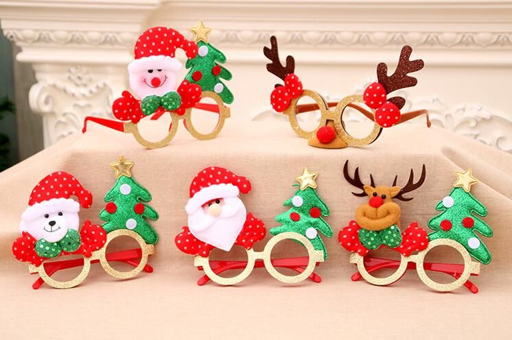 Acquista I Nuovi Occhiali Da Vista Palchi Dei Cartoni Animati Babbo Natale Partito Festival Bambini Di Natale Regali Creativi Giocattoli E Piccoli Doni Allingrosso A 1 74 Dal Xiaowei1988 Dhgate Com