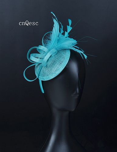 turquoise hats for weddings
