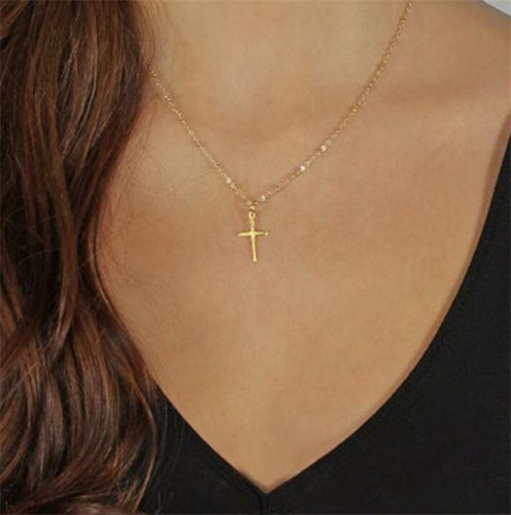 gold cross for women