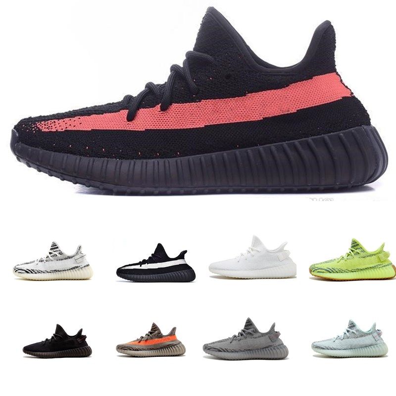 yeezy vermelho e preto