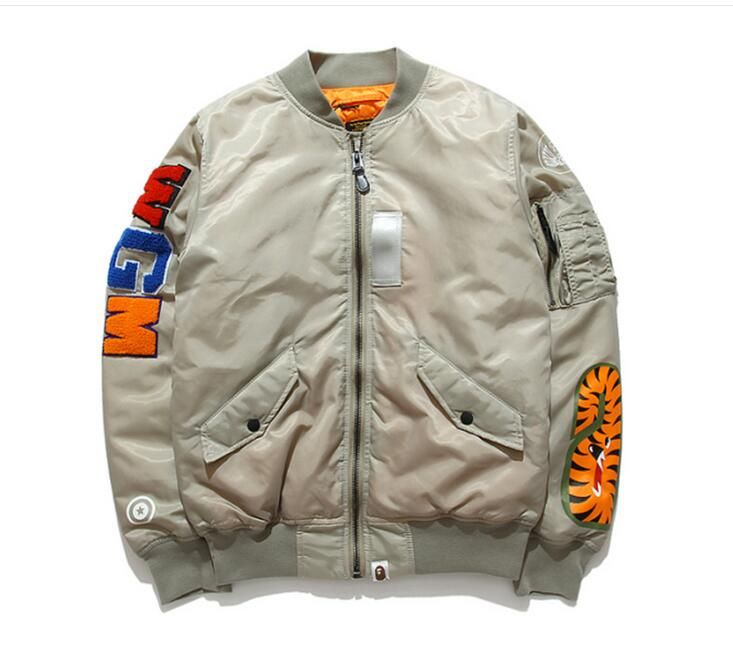 shark mouth bomber jacket