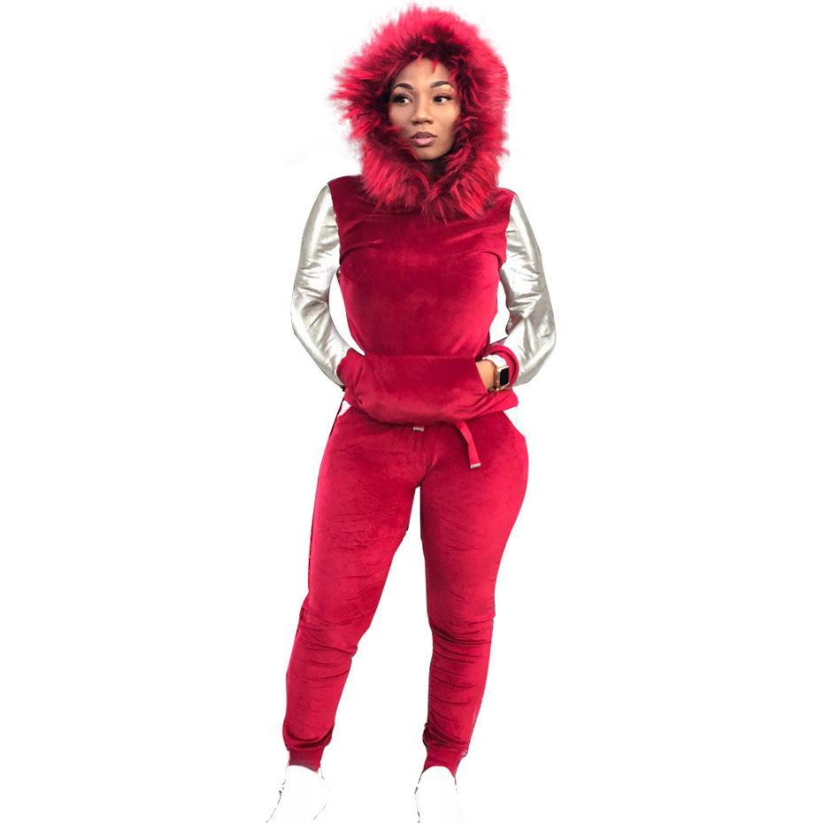 velvet sweatsuit