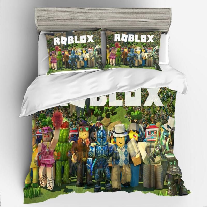 3d Design Digital Printing Bedding Set Duvet Cover Pillowcase Bedclothes Dropshipping Boy Gife Game Roblox Comforter Covers California King Bedding Sets From Gor2don 45 7 Dhgate Com - beds roblox