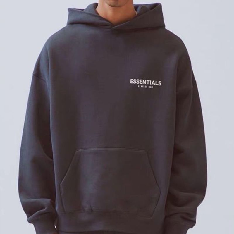 19SS FOG FEAR OF GOD ESSENTIALS Floral Letter Print Fashion Hoodie 19SS FOG FEAR OF GOD ESSENTIALS Floral Letter Print Fashion Hoodie