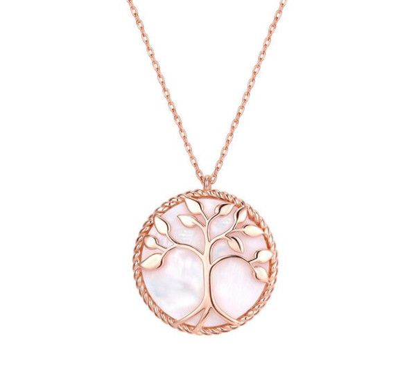 Shell Rose Gold Necklace