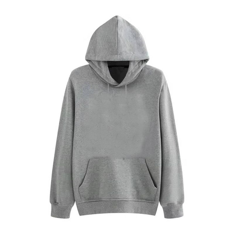 oversized blank moletom com capuzs