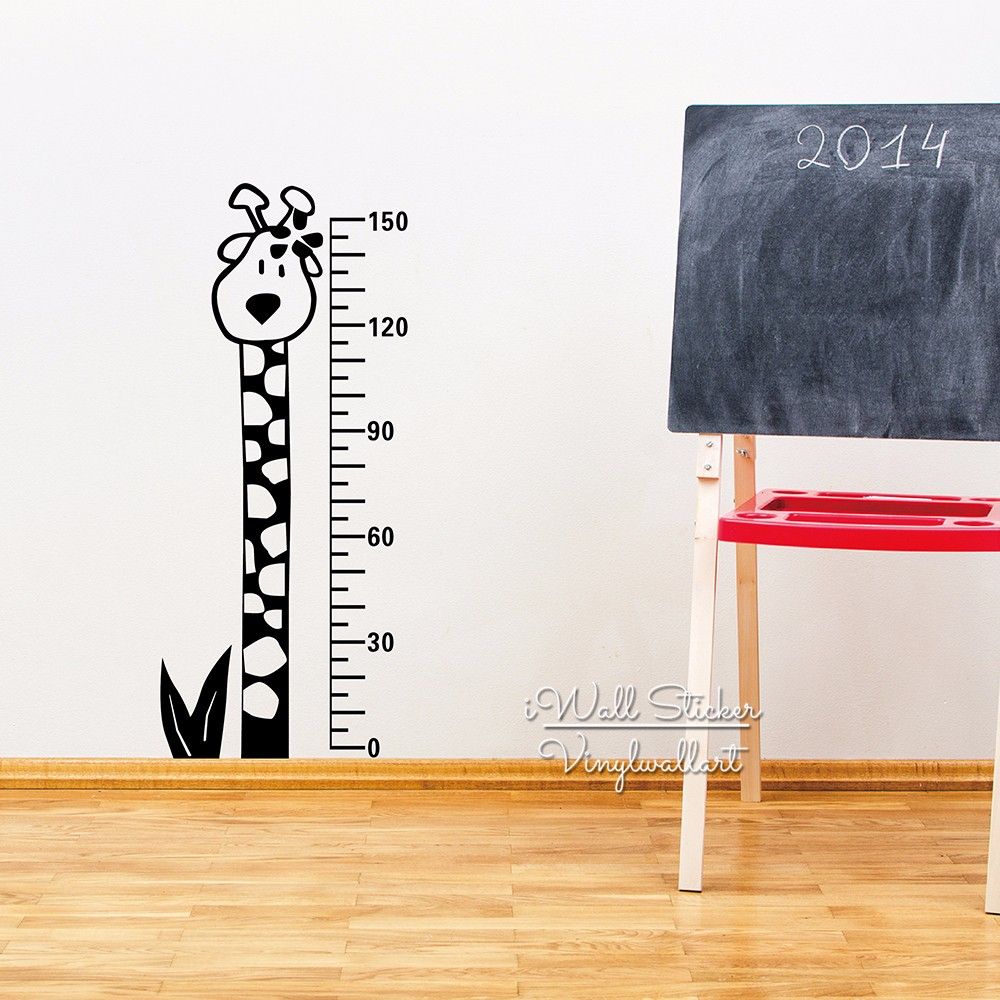 Wall Decal Height Chart