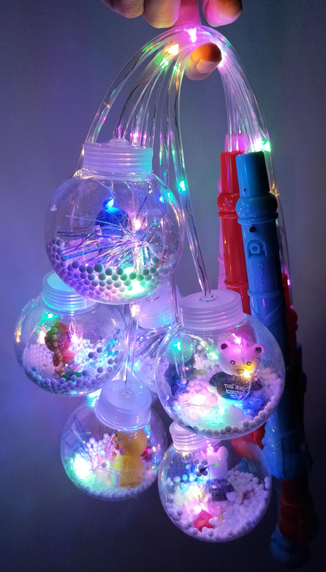 compre bolas luminosos led luces led linterna globo globos globos luz de la noche bobo cadena luces multicolor con la manija de dia de san valentin