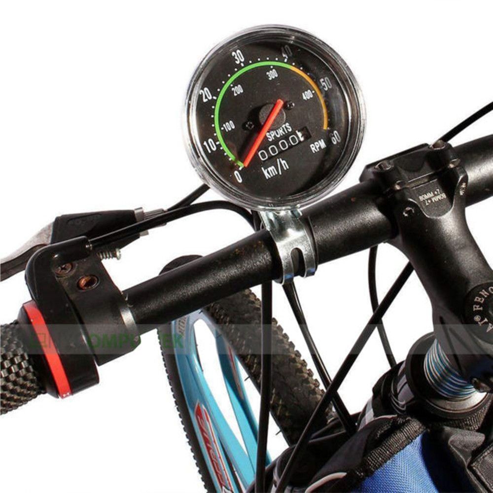 Universal Mechanical Odometer Bicycle Bike Speedometer Bike Cycling Computer UK