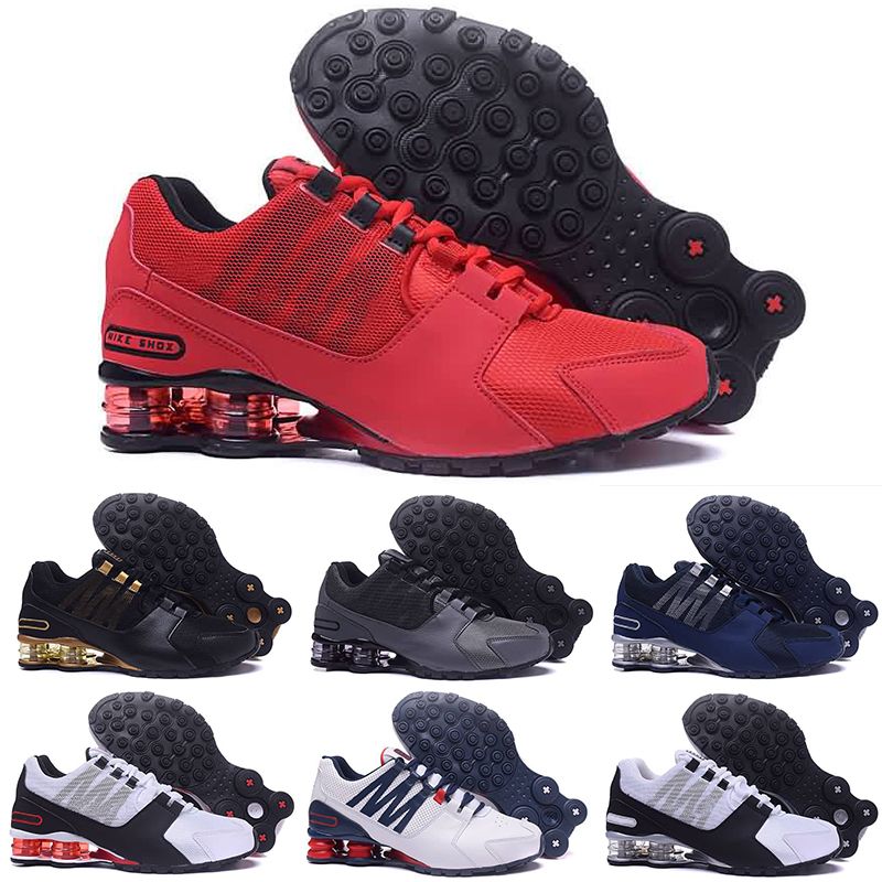 Nike Shox Avenue 803802 Zapatillas Para Hombre Zapatillas De Tenis De  Diseñador Triple Negro Blanco Rojo Gris Air Column Buffer Zapatillas De  Deporte Para Hombre Zapatillas 40 45 Por Zhuminyi1988, 36,08 € |  Es.Dhgate.Com
