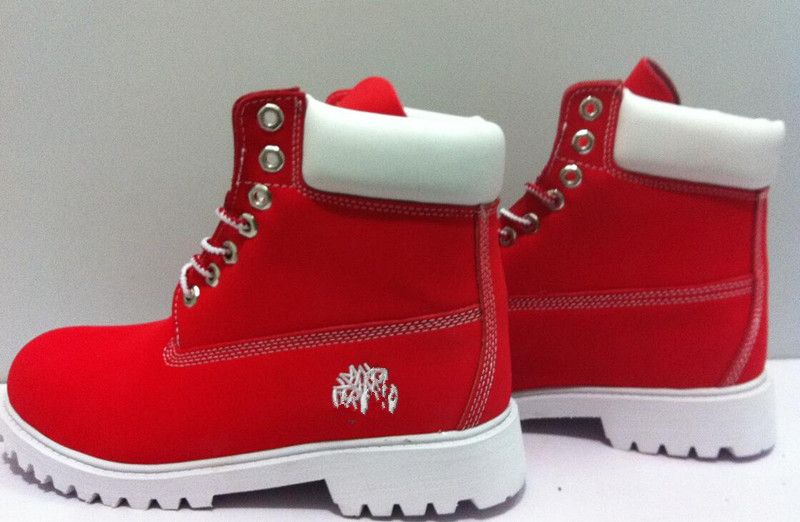 mens red hiking boots