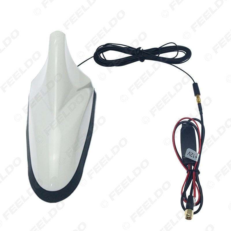 satin al beyaz siyah gumus arac dijital kopekbaligi tv anten amplifikator mcx icin sma oto dijital tv anteni ile booster 888 tl155 38