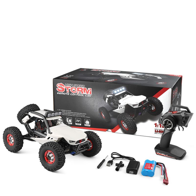 rock through remote control car