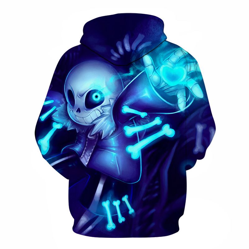 Nueva Undertale sudaderas capucha 2019 nuevo Sans patrón de la impresión en 3D