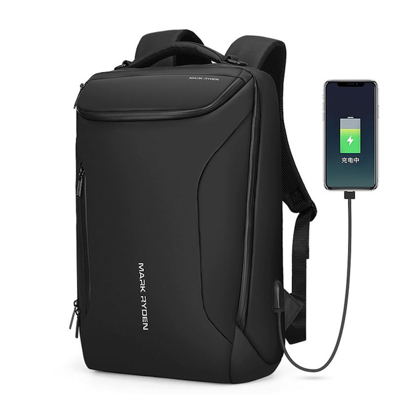Compra Mochila Impermeable Mochila Mochila Antirrobo Se Adapta A Una  Computadora Portátil De 15.6 Pulgadas Para Hombres, Bolsas De Negocios De Mochila  Modernas De Gran Capacidad Negro Barato | Entrega Rápida Y