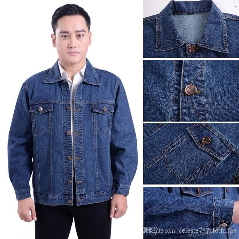 Compre Tamanho Grande Jaqueta Jeans Homens Primavera Moda Fino Casaco De Cowboy Outwear Mens Designer Jaqueta Jeans Casuais Jean Cowboy Casacos De Vipcotulin, $164,55 | Pt.Dhgate.Com
