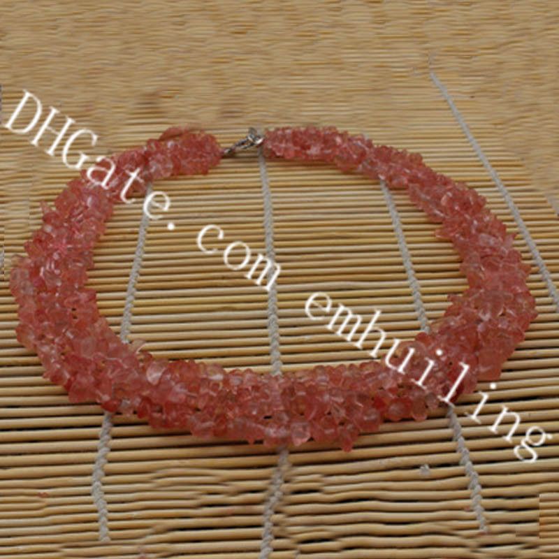 manmade watermelon red crystal