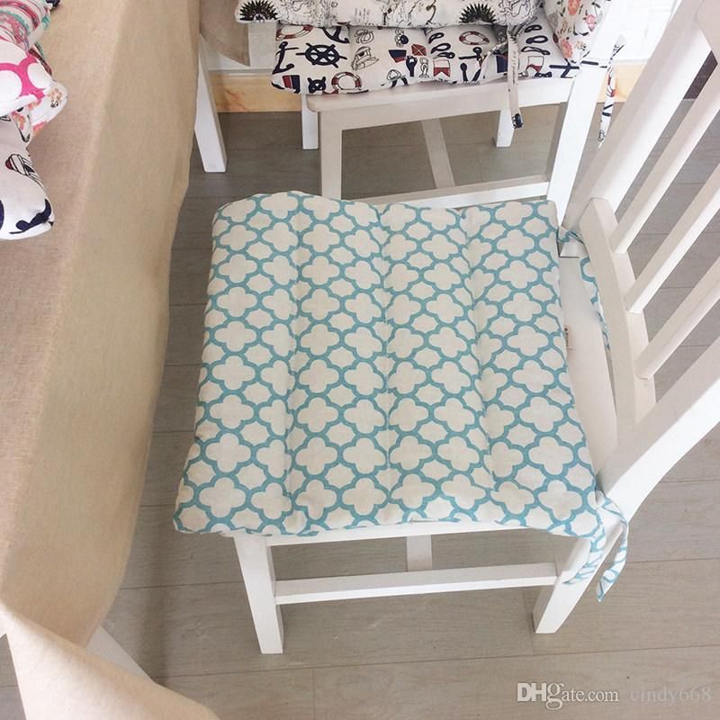 High Quality Chair Cushion Seat Mat Pad Plaid Floor Cushions Home