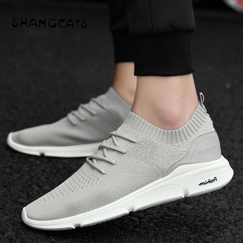 no lace trainers mens